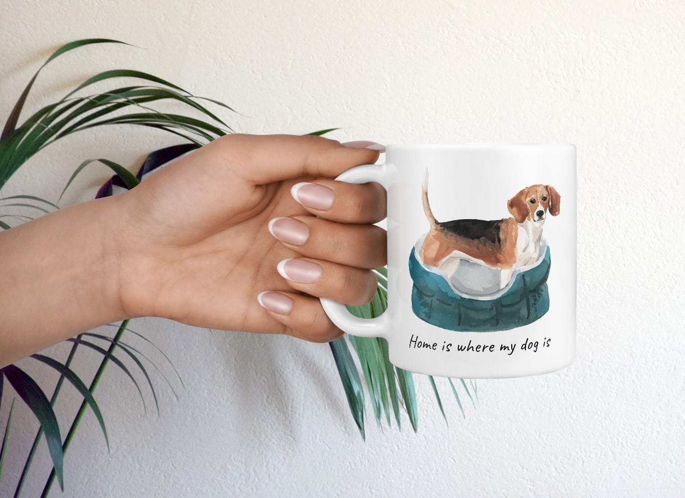 Home is where my dog is Beagle dog mug (Illustrated collection) 9 Home is where my dog is Beagle dog mug (Illustrated collection) - Image 7