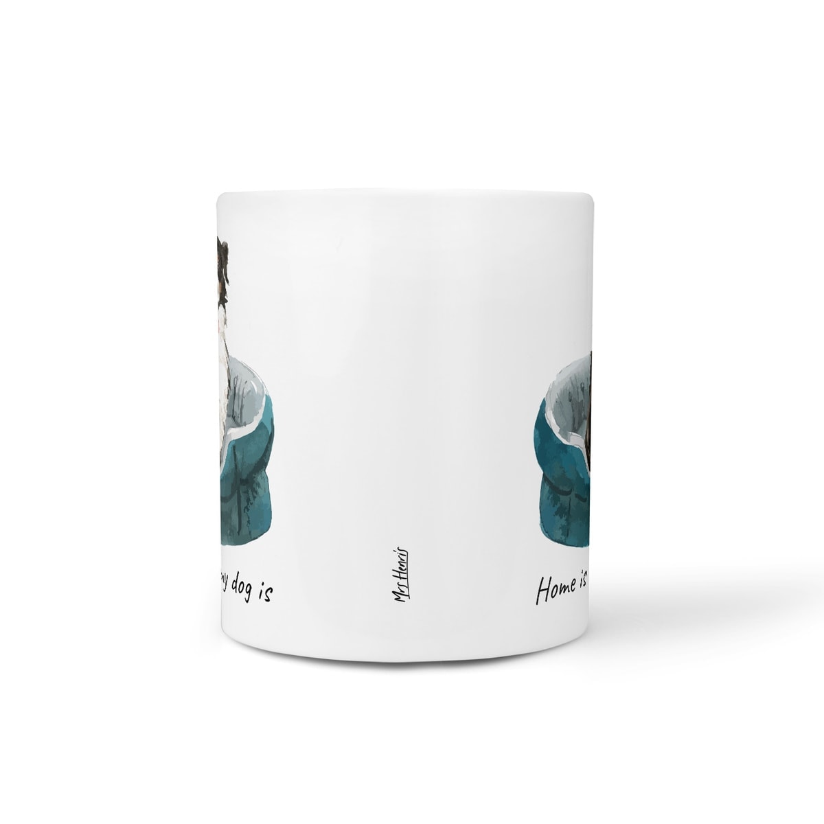 Home is where my dog is Bernese Mountain Dog dog mug (Illustrated collection) 9 Home is where my dog is Bernese Mountain Dog dog mug (Illustrated collection) - Image 8