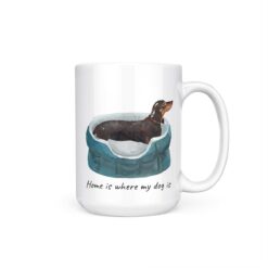 Home is where my dog is Black & Tan Dachshund dog mug (Illustrated collection) 19 Home is where my dog is Black & Tan Dachshund dog mug (Illustrated collection) - Image 9