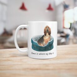 Home is where my dog is BloodHound handle left kitchen