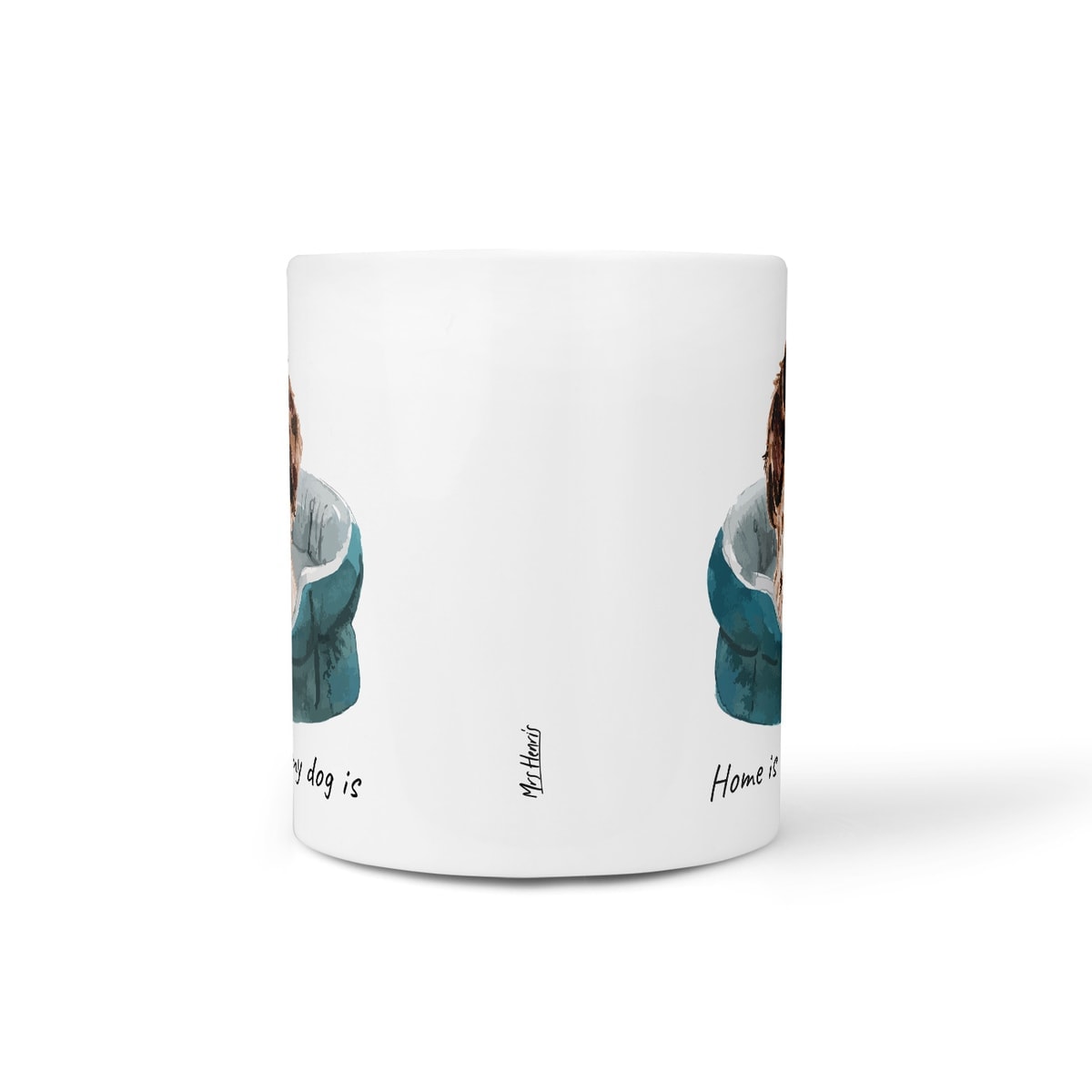 Home is where my dog is Brown Cocker Spaniel dog mug (Illustrated collection) 10 Home is where my dog is Brown Cocker Spaniel dog mug (Illustrated collection) - Image 8