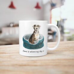 Home is where my dog is Catahoula Leopard Dog dog mug (Illustrated collection) 15 Home is where my dog is Catahoula Leopard Dog handle right kitchen