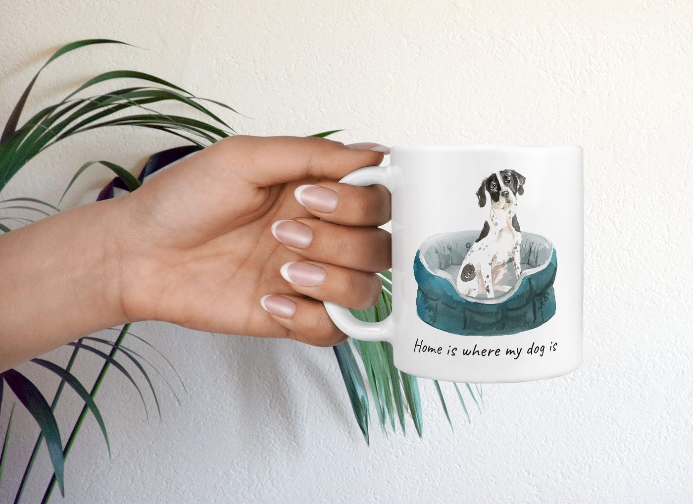 Home is where my dog is English Pointer dog mug (Illustrated collection) 9 Home is where my dog is English Pointer dog mug (Illustrated collection) - Image 7