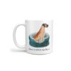 Home is where my dog is Great Dane dog mug (Illustrated collection) 1 Home is where my dog is Great Dane handle left White