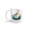 Home is where my dog is Lakeland Terrier dog mug (Illustrated collection) 1 Home is where my dog is Lakeland Terrier handle left White