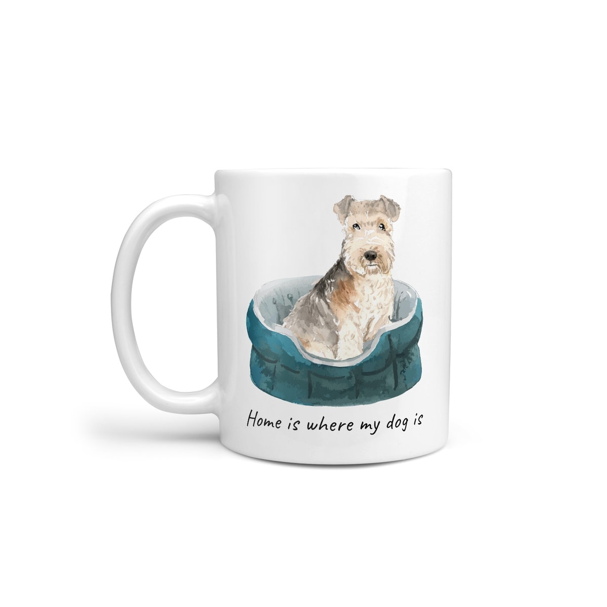 Home is where my dog is Lakeland Terrier dog mug (Illustrated collection) 3 Home is where my dog is Lakeland Terrier dog mug (Illustrated collection)