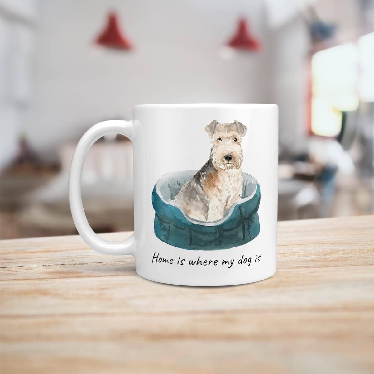 Home is where my dog is Lakeland Terrier dog mug (Illustrated collection) 8 Home is where my dog is Lakeland Terrier dog mug (Illustrated collection) - Image 6