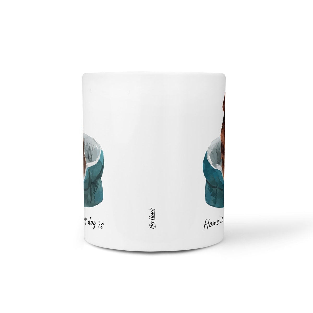 Home is where my dog is Newfoundland dog mug (Illustrated collection) 10 Home is where my dog is Newfoundland dog mug (Illustrated collection) - Image 8