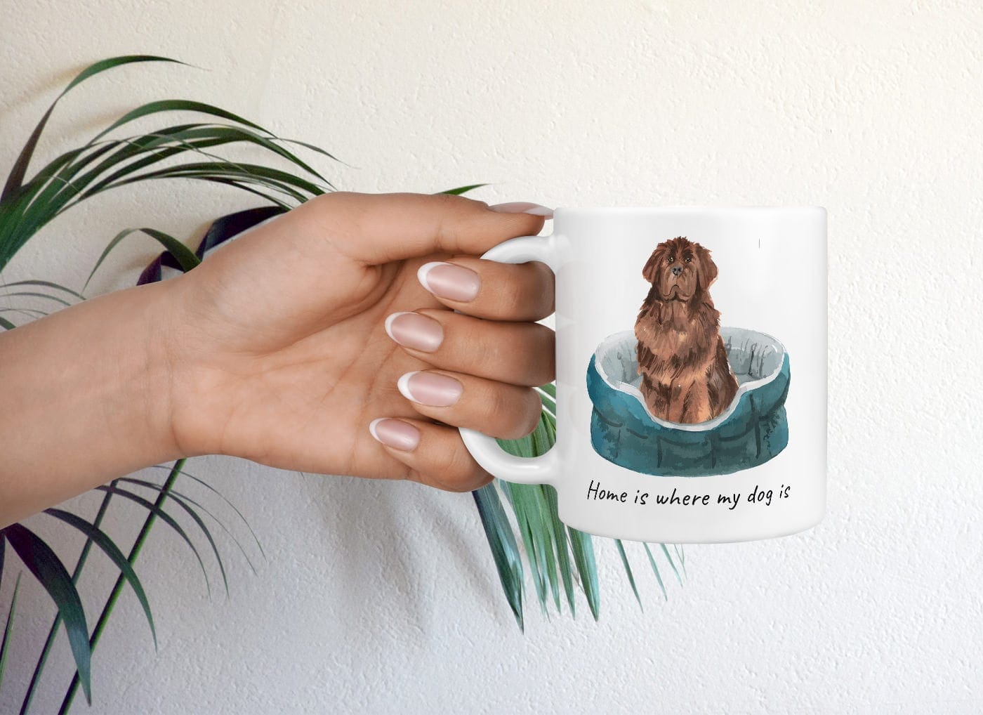 Home is where my dog is Newfoundland dog mug (Illustrated collection) 9 Home is where my dog is Newfoundland dog mug (Illustrated collection) - Image 7