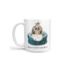 Home is where my dog is Shih tzu Long hair handle left White