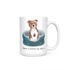 Home is where my dog is Staffordshire Bull Terrier dog mug (Illustrated collection) 19 Home is where my dog is Staffordshire Bull Terrier dog mug (Illustrated collection) - Image 9