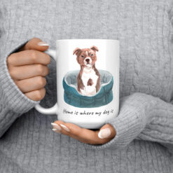 Home is where my dog is Staffordshire Bull Terrier dog mug (Illustrated collection) 14 Home is where my dog is Staffordshire Bull Terrier dog mug (Illustrated collection) - Image 4