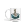 Home is where my dog is Weimaraner dog mug (Illustrated collection) 1 Home is where my dog is Weimaraner handle left White