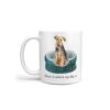 Home is where my dog is Welsh Terrier handle left White