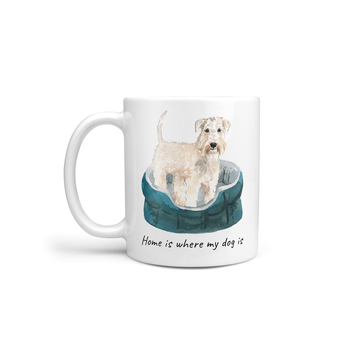 Home is where my dog is Wheaten Terrier dog mug (Illustrated collection) 3 Home is where my dog is Wheaten Terrier dog mug (Illustrated collection)