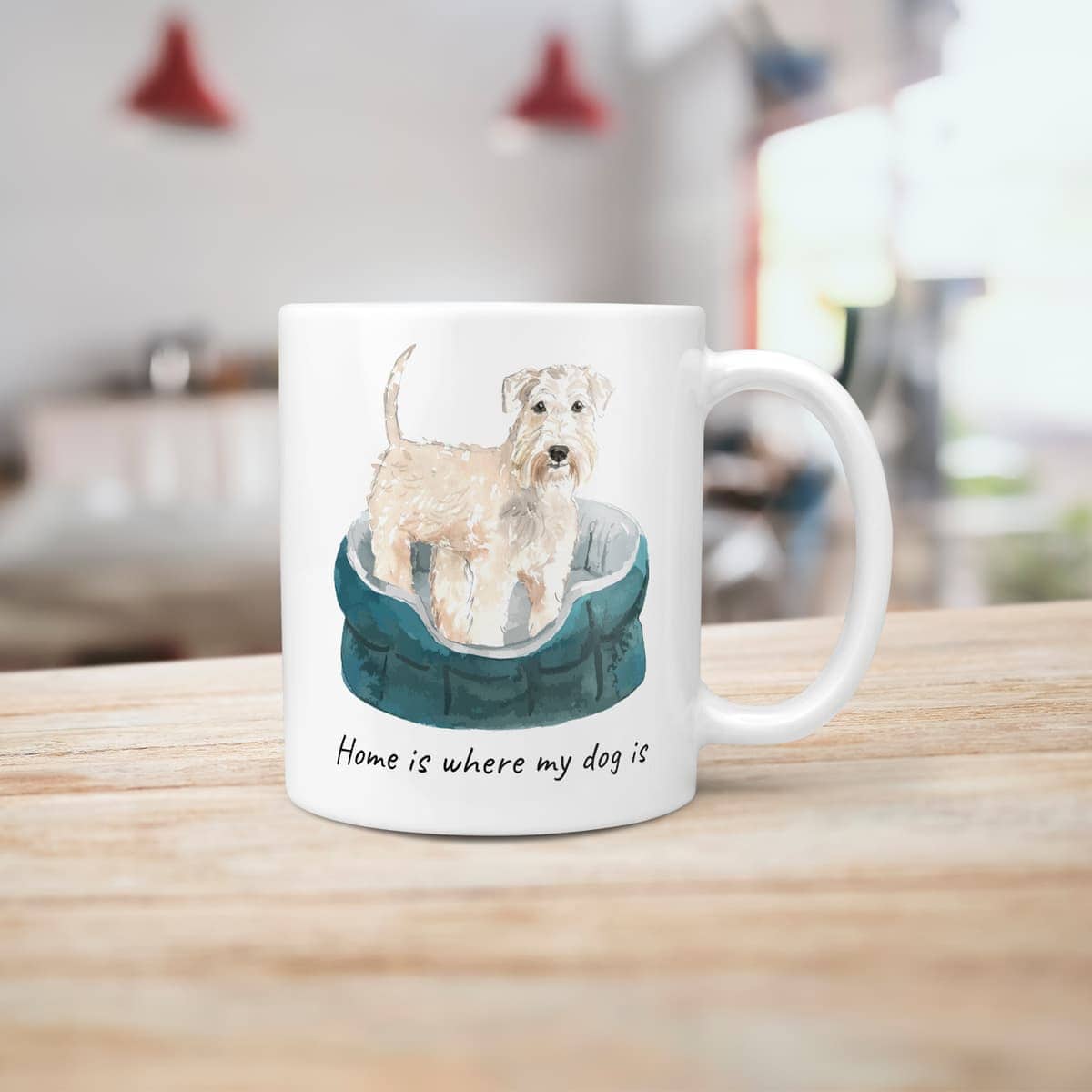 Home is where my dog is Wheaten Terrier dog mug (Illustrated collection) 7 Home is where my dog is Wheaten Terrier dog mug (Illustrated collection) - Image 5