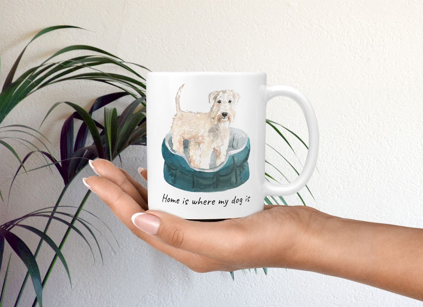 Home is where my dog is Wheaten Terrier dog mug (Illustrated collection) 4 Home is where my dog is Wheaten Terrier dog mug (Illustrated collection) - Image 2