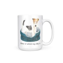 Home is where my dog is Wire Haired Fox Terrier dog mug (Illustrated collection) 19 Home is where my dog is Wire Haired Fox Terrier dog mug (Illustrated collection) - Image 9