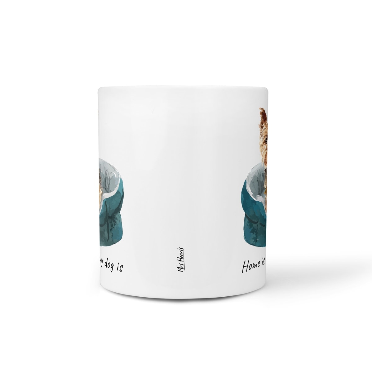 Home is where my dog is Yorkshire Terrier dog mug (Illustrated collection) 10 Home is where my dog is Yorkshire Terrier dog mug (Illustrated collection) - Image 8