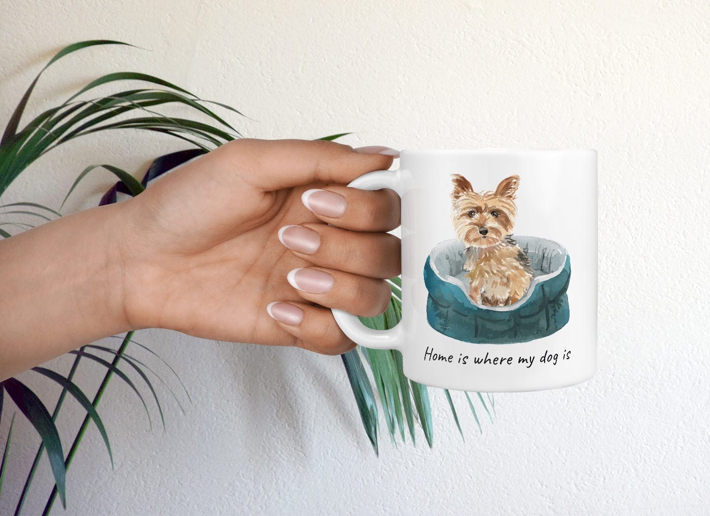 Home is where my dog is Yorkshire Terrier dog mug (Illustrated collection) 9 Home is where my dog is Yorkshire Terrier dog mug (Illustrated collection) - Image 7
