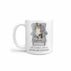 Life is better with a Australian Shepherd dog mug (Illustrated collection) 2 Life is better with Australian Shepherd Designs handle left White