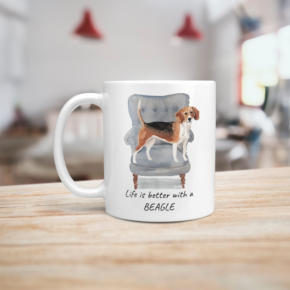 Life is better with a Beagle dog mug (Illustrated collection) 7 Life is better with a Beagle dog mug (Illustrated collection) - Image 6