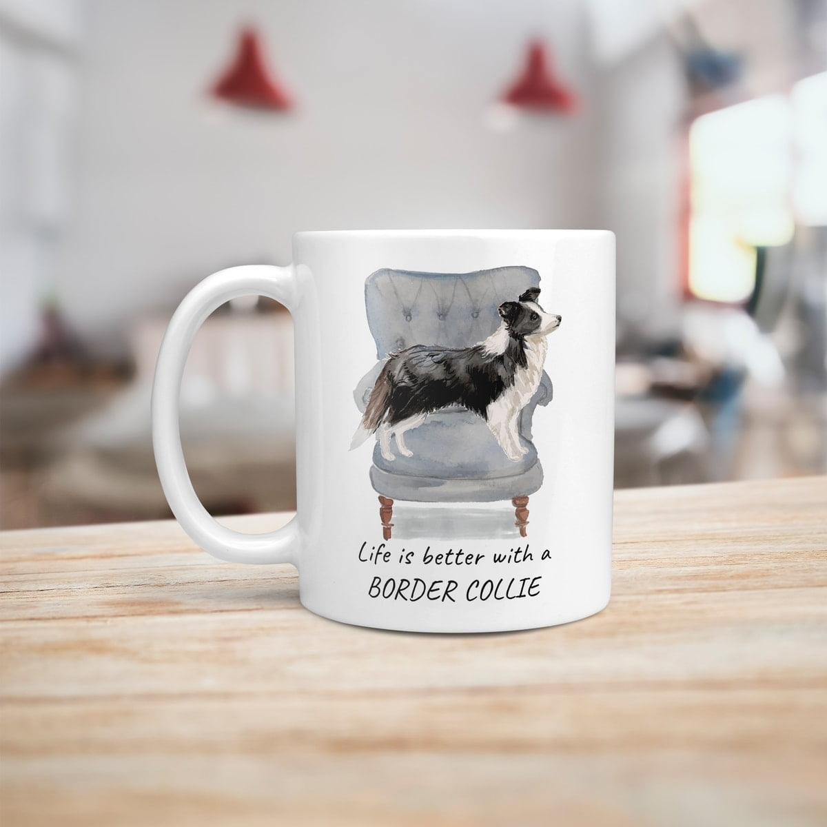 Life is better with a Border Collie dog mug (Illustrated collection) 7 Life is better with a Border Collie dog mug (Illustrated collection) - Image 6
