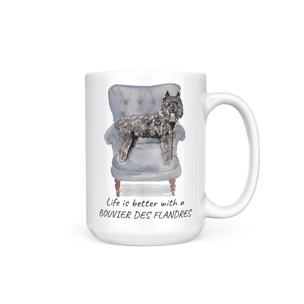 Life is better with a Bouvier des Flandres dog mug (Illustrated collection) 10 Life is better with a Bouvier des Flandres dog mug (Illustrated collection) - Image 9