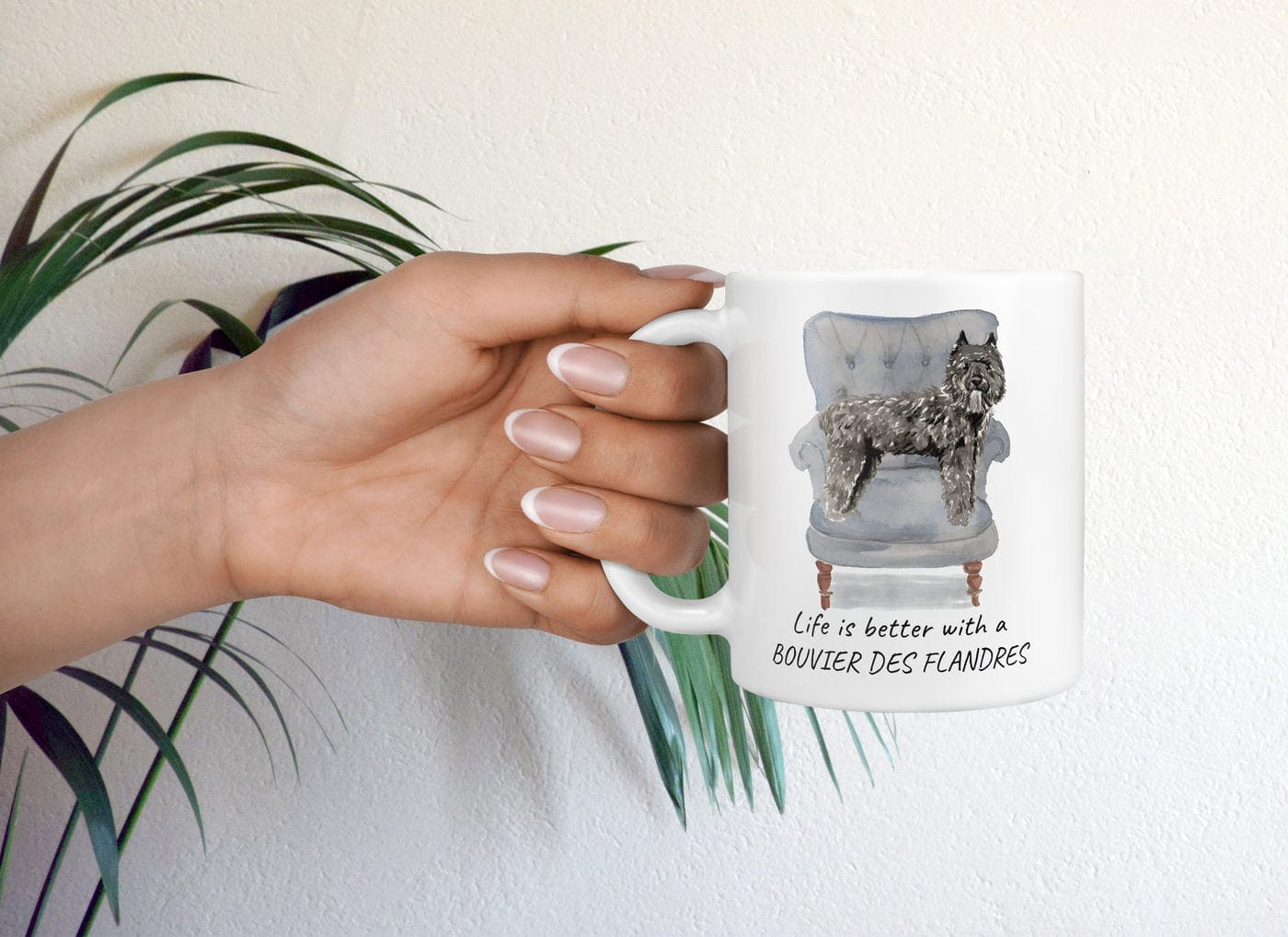 Life is better with a Bouvier des Flandres dog mug (Illustrated collection) 8 Life is better with a Bouvier des Flandres dog mug (Illustrated collection) - Image 7