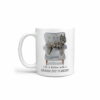 Life is better with Bouvier des Flandres Designs handle left White