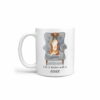 Life is better with a Boxer dog mug (Illustrated collection) 2 Life is better with Boxer Designs handle left White
