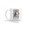 Life is better with a Catahoula Leopard Dog dog mug (Illustrated collection) 2 Life is better with Catahoula Leopard Dog Designs handle left White