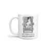 Life is better with a English Pointer dog mug (Illustrated collection) 2 Life is better with English Pointer Designs handle left White