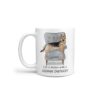 Life is better with a German Shepherd dog mug (Illustrated collection) 2 Life is better with German Shepherd Designs handle left White