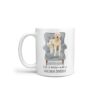 Life is better with a Golden Doodle dog mug (Illustrated collection) 2 Life is better with Golden Doodle Designs handle left White