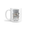 Life is better with a Italian greyhound dog mug (Illustrated collection) 2 Life is better with Italian greyhound Designs handle left White