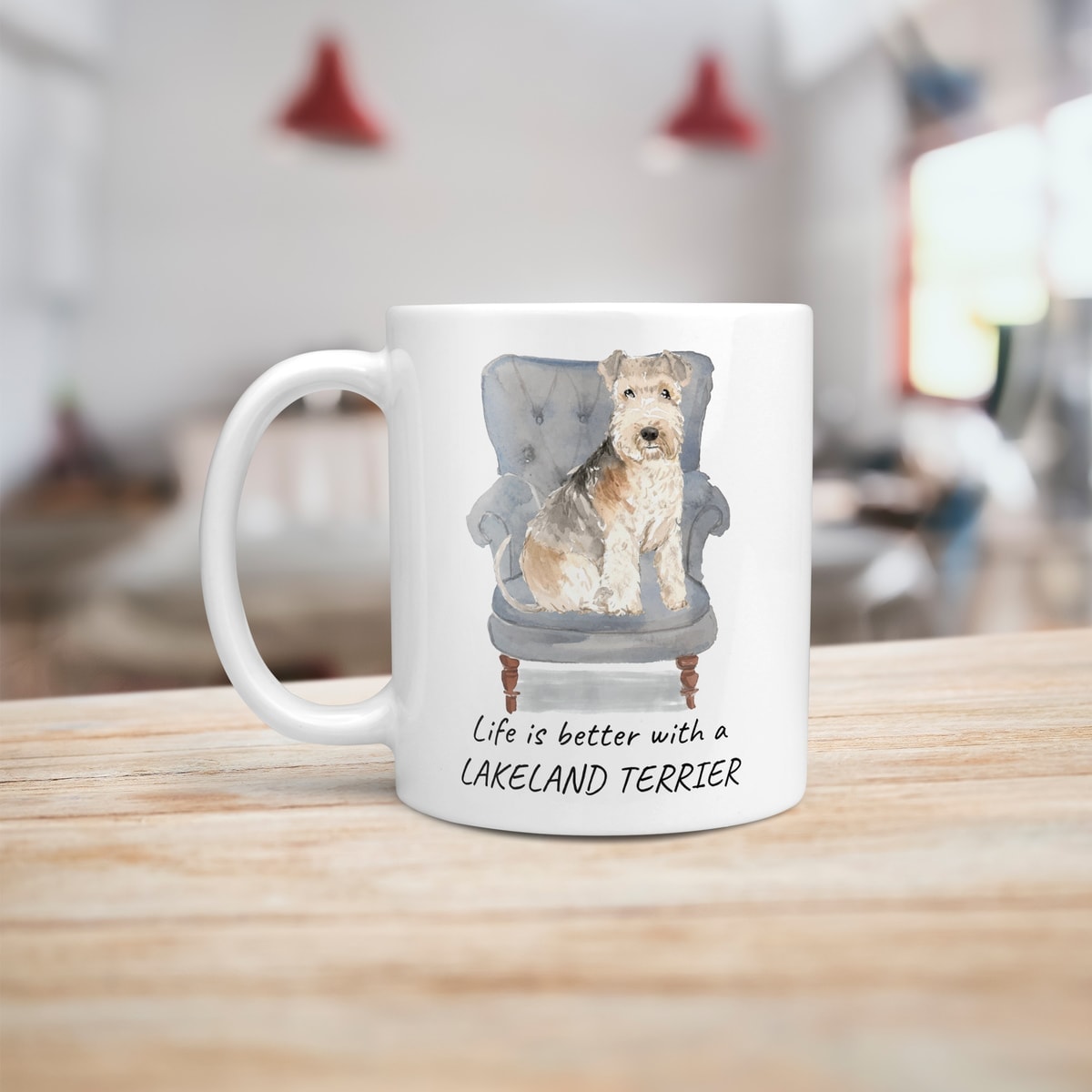 Life is better with a Lakeland Terrier dog mug (Illustrated collection) 7 Life is better with a Lakeland Terrier dog mug (Illustrated collection) - Image 6