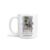 Life is better with a Rottweiler dog mug (Illustrated collection) 2 Life is better with Rottweiler Designs handle left White
