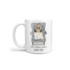 Life is better with Shih tzu Long hair Designs handle left White