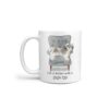 Life is better with a Shih tzu Short hair dog mug (Illustrated collection) 2 Life is better with Shih tzu Short hair Designs handle left White