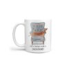 Life is better with a Tan Dachshund dog mug (Illustrated collection) 2 Life is better with Tan Dachshund Designs handle left White