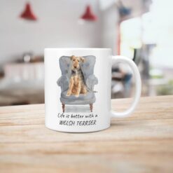 Life is better with Welsh Terrier Designs handle right kitchen