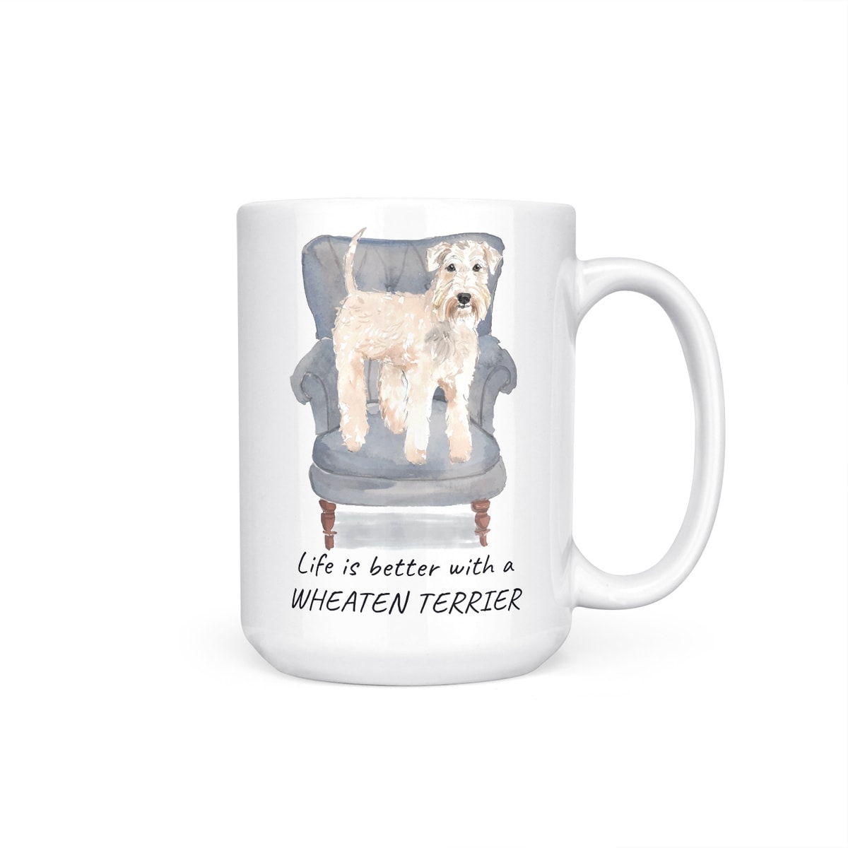 Life is better with a Wheaten Terrier dog mug (Illustrated collection) 10 Life is better with a Wheaten Terrier dog mug (Illustrated collection) - Image 9