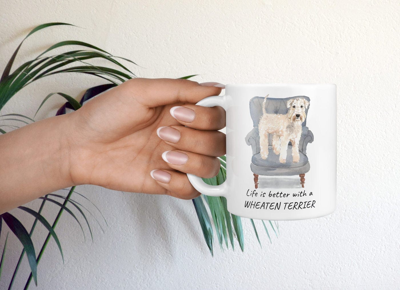Life is better with a Wheaten Terrier dog mug (Illustrated collection) 8 Life is better with a Wheaten Terrier dog mug (Illustrated collection) - Image 7