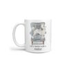 Life is better with a White poodle dog mug (Illustrated collection) 2 Life is better with White poodle Designs handle left White
