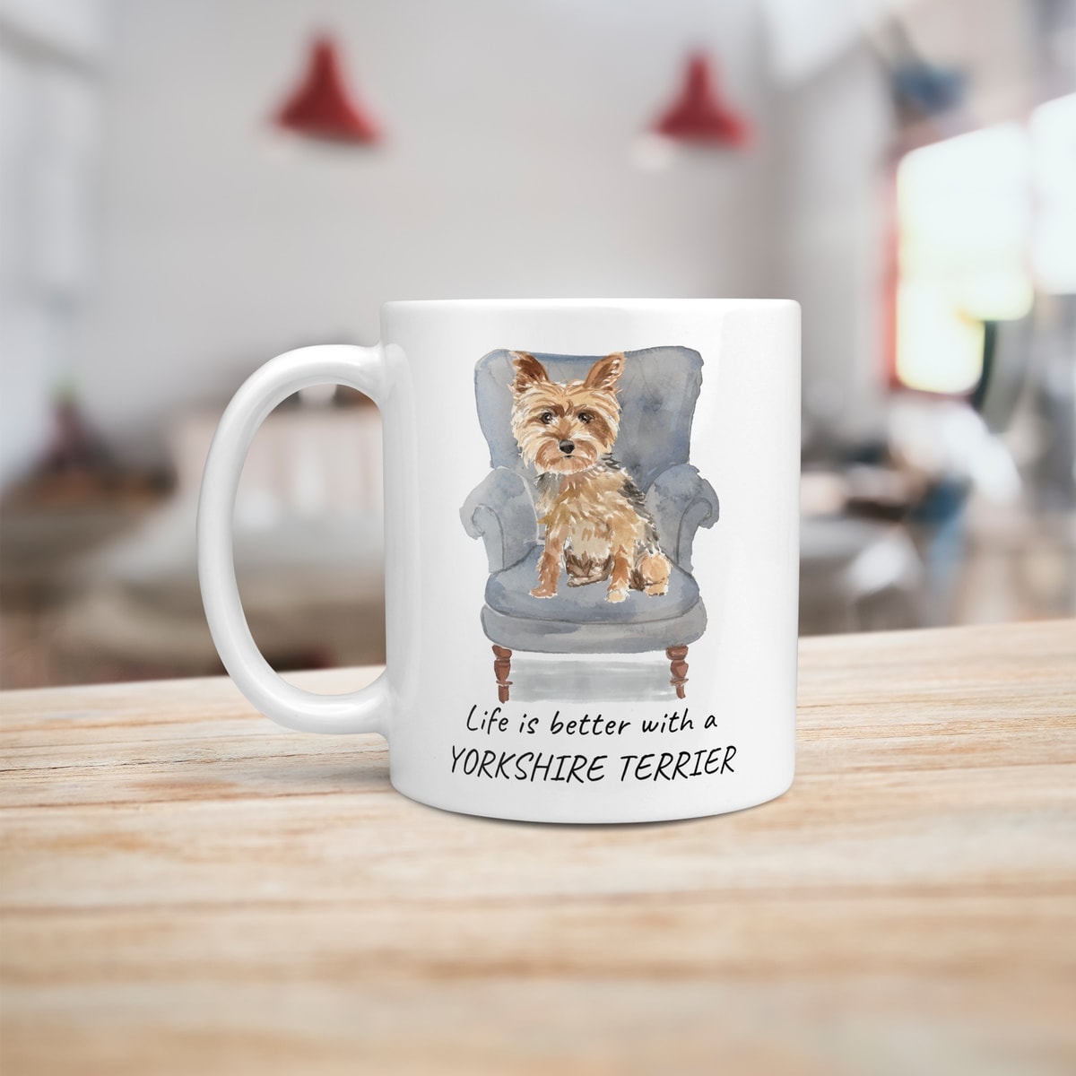 Life is better with a Yorkshire Terrier dog mug (Illustrated collection) 7 Life is better with a Yorkshire Terrier dog mug (Illustrated collection) - Image 6