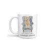 Life is better with champagne cockapoo Designs handle left White