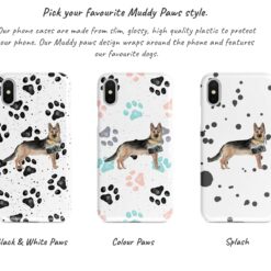 Adventure dogs muddy german shepherd bw paws front view transparent variations