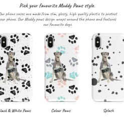 Adventure dogs muddy irish wolf hound bw paws front view transparent variations