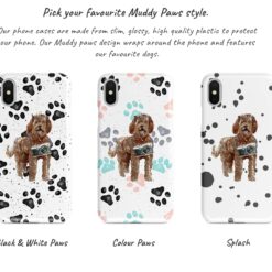 Adventure dogs muddy labradoodle bw paws front view transparent variations